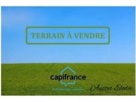terrain constructible à vendre