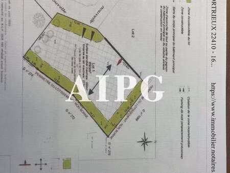 vente terrain à saint-quay-portrieux (22410) : à vendre / 693m² saint-quay-portrieux