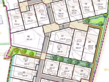 vente terrain à monterblanc (56250) : à vendre / 420m² monterblanc