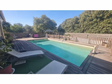 agréable villa quissac 4 pièces 108 m2 avec piscine sur 923 m2 de terrain