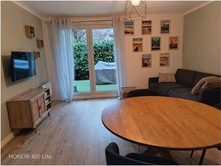 balma t2 meublé avec jardin