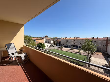 appartement traversant de 103 m² avec terrasse garage parquets proche centre-ville et cana