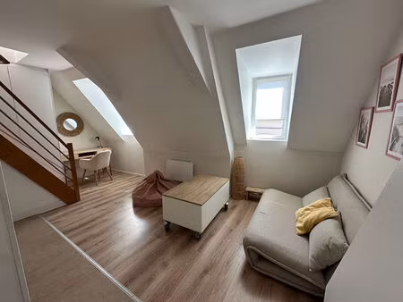 vieux lille - t1 bis meuble - rue de la clef