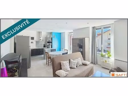 t4 lumineux traversant avec vue dégagée