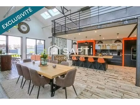 loft d’exception avec jardin sud et double garage