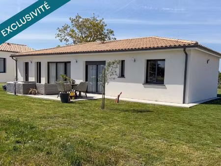 superbe maison de 112m2 sur un terrain de 600m2.