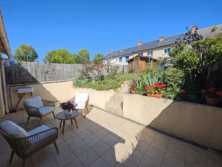 maison t5 - jardin - terrasses - poêle bois - rodez