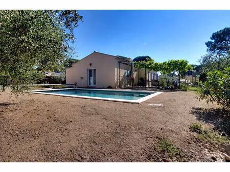 a vendre en exclusivite ! à vidauban maison de plain-pied 4 pièces 88 m2 avec piscine sur 