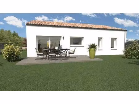 terrain avec maison neuve à vendre