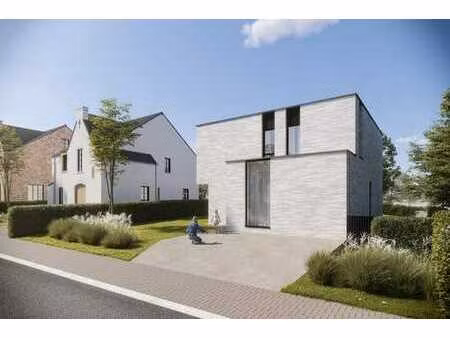 moderne nieuwbouw villa te koop in hoegaarden