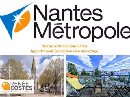 viager occupé - f59 ans - les sorinieres (44840)