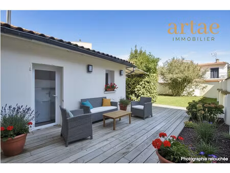 maison 6 pièces rénovée avec jardin  terrasse et garage indé