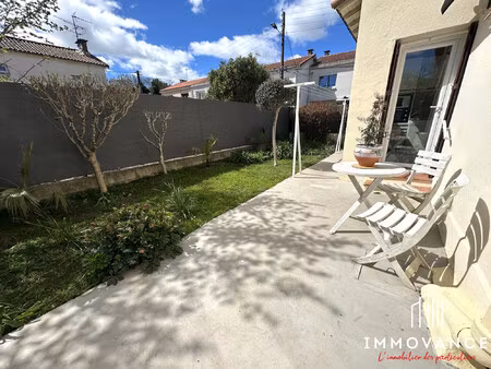 vente d'une maison 5 pièces avec 4 chambres  jardin sud  garage
