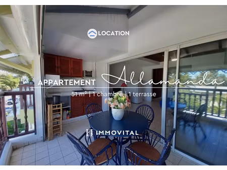 location - appartement t2 meublé en duplex - le moule