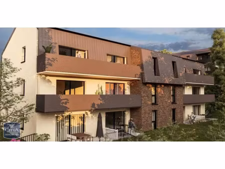 appartement à louer 2 pièces 46.36 m² - harfleur (76) - 655€