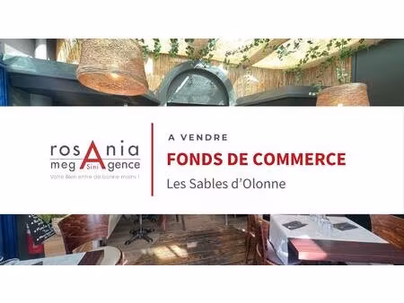 fonds de commerce licence iv les sables d’olonne
