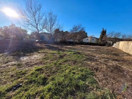 achat terrain 610m²