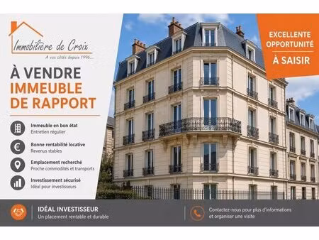 en vente immeuble de rapport 182 m² – 315 000 € |croix