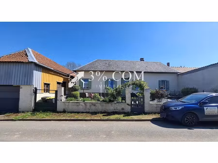vente maison 3 pièces 56.8 m² à oisemont (80140)  91 500 €