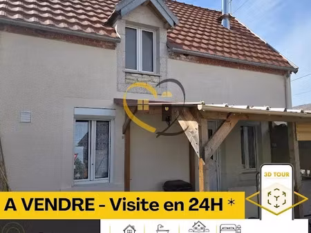 vente maison 4 pièces 80 m² à civray (18290)  118 000 €
