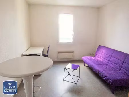 appartement à louer 1 pièce 19.2 m² - clermont-ferrand (63) - 394€