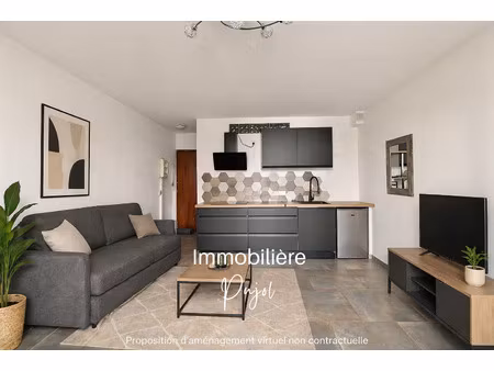 exclusivite - studio 22m2 avec balcon proche gare et faculté