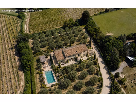 terrain constructible en oliveraie