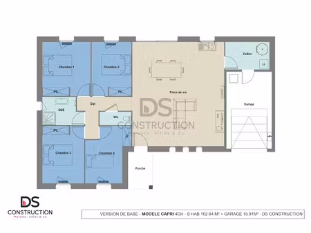 vente maison neuve 6 pièces 102 m² à scorbé-clairvaux (86140)  196 245 €