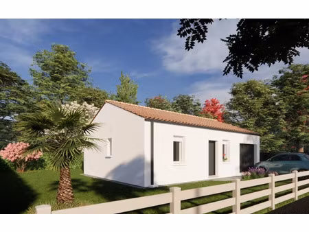 vente maison neuve 3 pièces 54 m² à commequiers (85220)  189 900 €