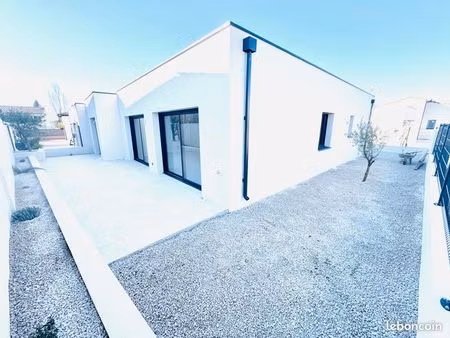 villa neuve plaind-pied 95 m2 3 chambres