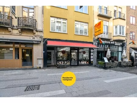 handelspand met topligging in centrum blankenberge