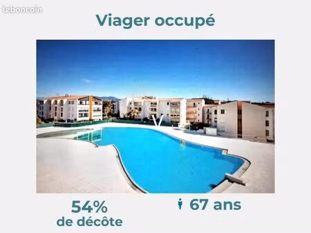 appartement en viager 2 pièces 30 m²