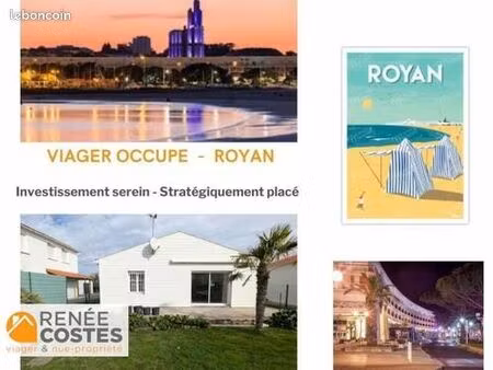 maison en viager 3 pièces 75 m²