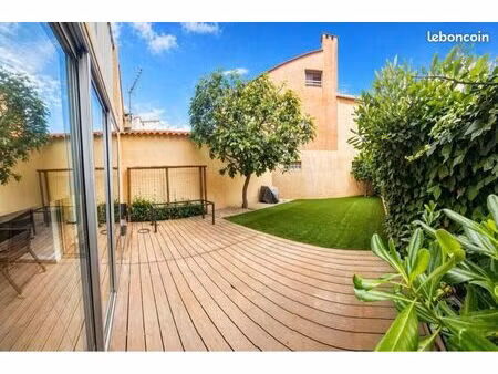 t2 bis / t3 en rez de jardin + parking