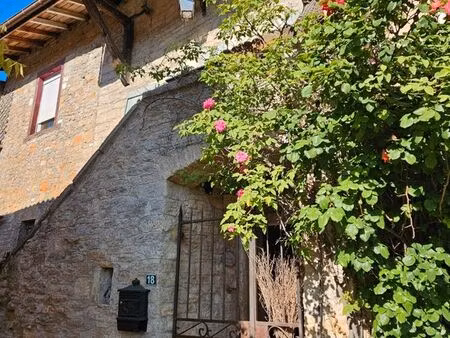 a vendre maison ancienne en pierre atypique sur les hauteurs de thoirette-coisia