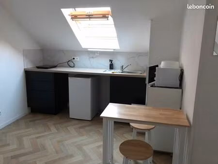 studio meublé chalon gare