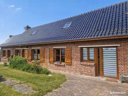 maison flamande authentique – 118 m² – terrain 3 103 m²