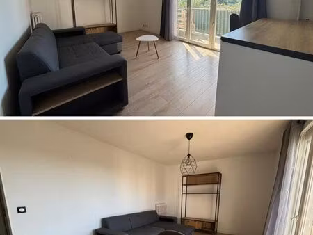 t2 meublé 43m² avec balcon – lumineux – ascenseur – parking