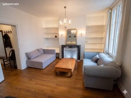 hyper centre tours - t4 meublé 85m² - calme rare - 2 sdb