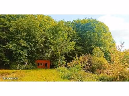 location chalet  étang et forêt : domaine nature de 6 hectares