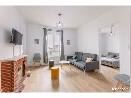 apt meublé 3 pièces au havre