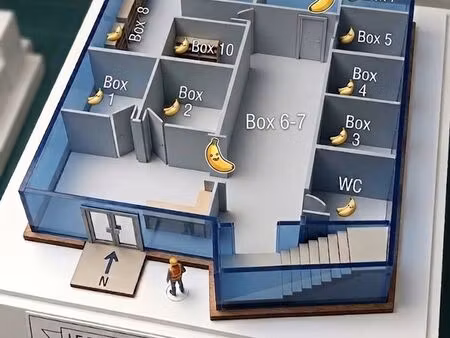 box de stockage sécurisés de 3m² à 10 m² – accès camion