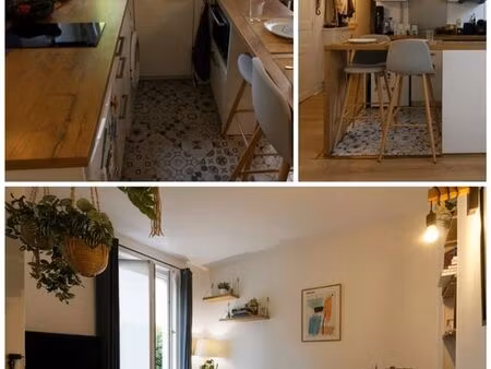 charmant petit t2 meublé au coeur de la butte aux cailles