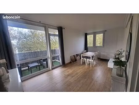 appartement meublé croix 2 pièces 50 m²  1 chambre  parking privé + cave