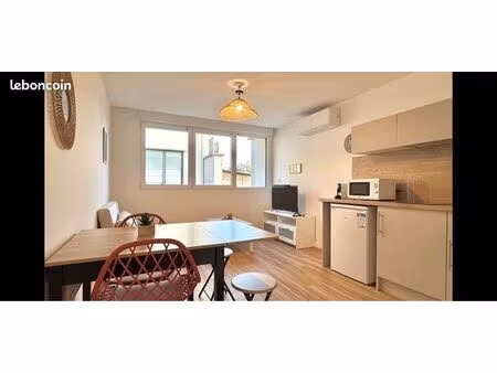 t1 bis meublé et climatisé