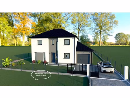 vente maison neuve 6 pièces 100 m² à bertry (59980)  227 000 €