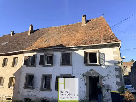 vente maison 5 pièces 98 m² à tieffenbach (67290)  35 000 €