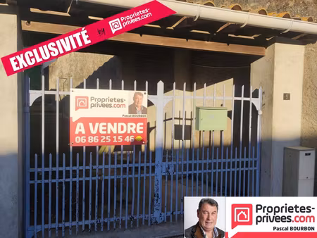 maison villesiscle 3 pièces 49.5 m2 avec cour