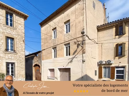 maison de village avec garage 3 voitures  dépendances  caves et vastes terrasses