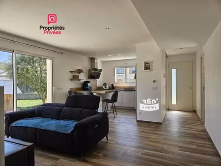 coup de coeur à boé : maison contemporaine impeccable 100m²+ terrain bâtissable